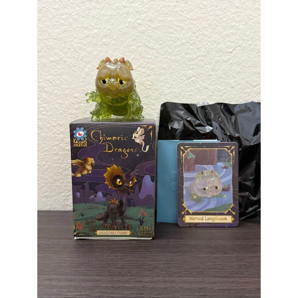 Kaleidos Creative Chimeric Dragons Blind Box Figure - Horned Langplumm